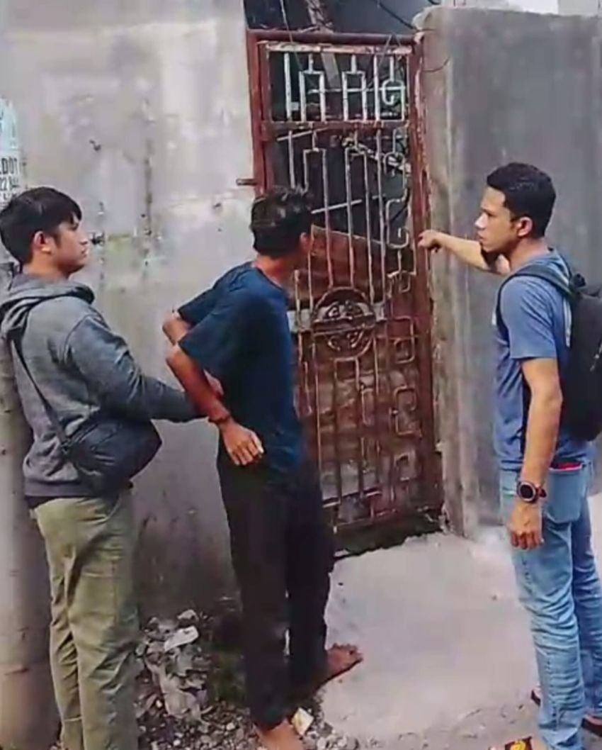3 Bulan Diburon, Tim Tekab Polsek Medan Area Ringkus Maling Rokok di Toko Grosir