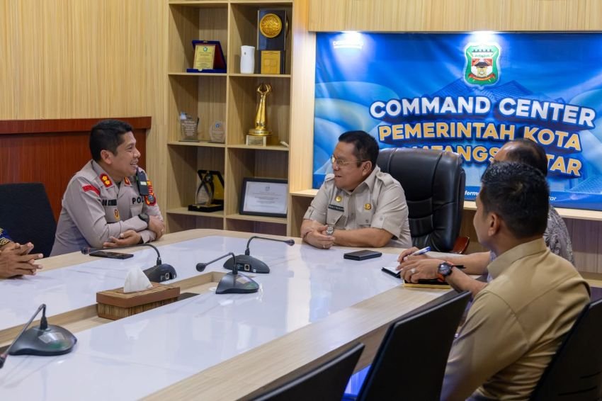 Wesly Silalahi dan Kapolres Pematangsiantar, Bahas Peningkatan Toleransi dan Perkuat Kolaborasi
