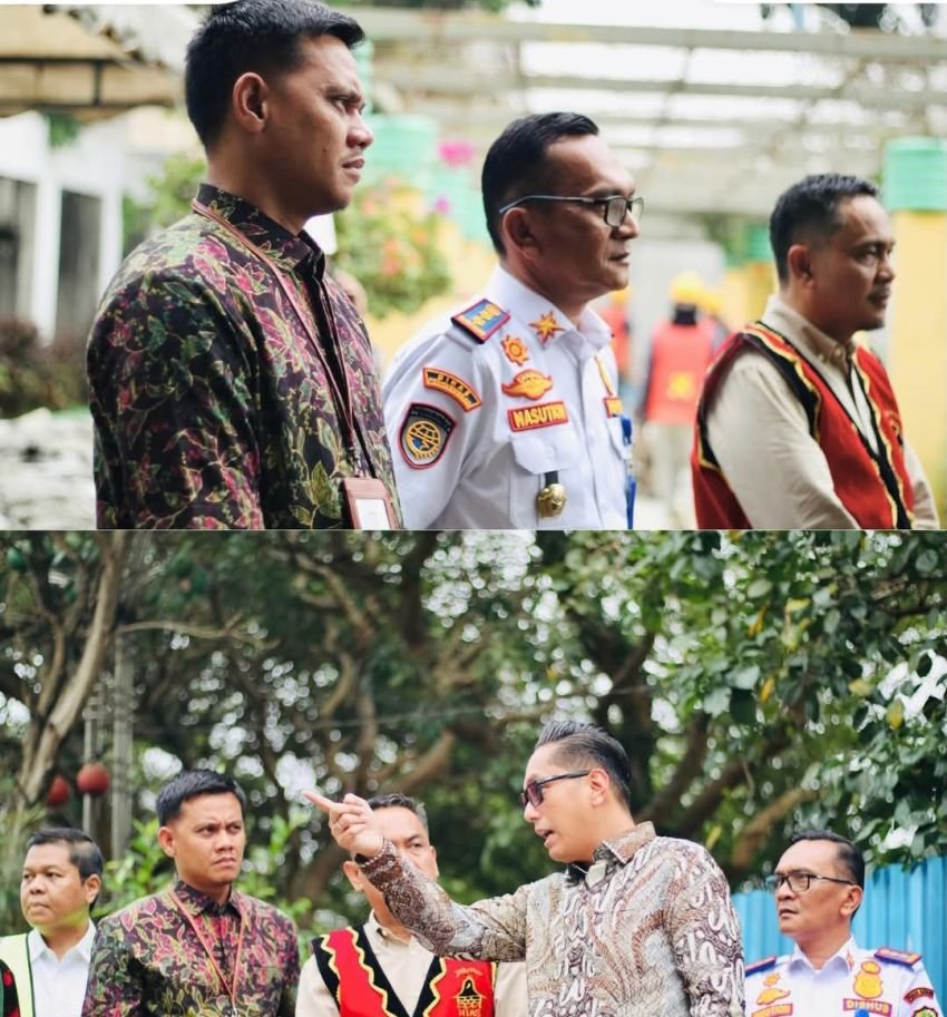 Wali Kota Medan Tinjau Revitalisasi Taman Sri Deli, Pastikan Penataan Berjalan Optimal