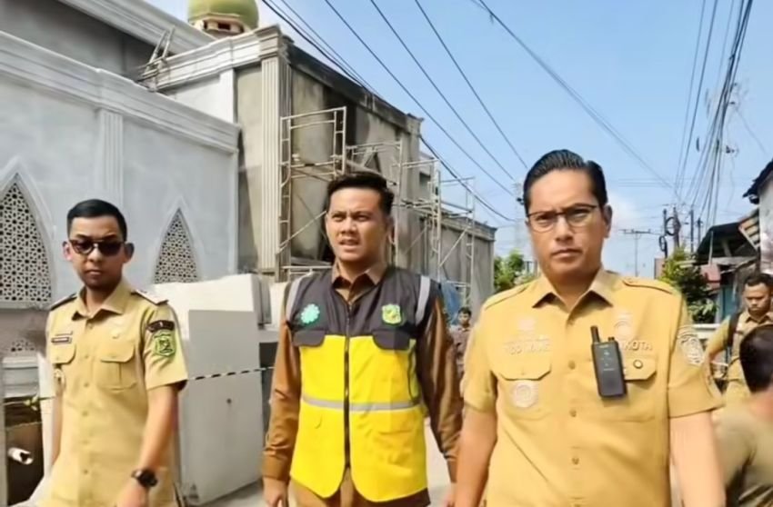 Kadis SDABMBK Medan Tinjau Pembangunan Drainase Jalan Mangaan I, Progres Capai 75 Persen