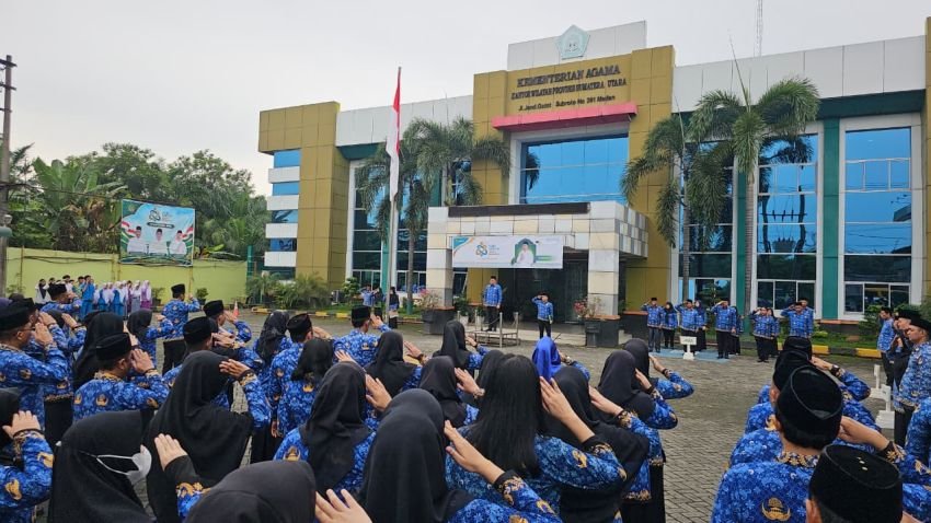 Peringati Hari Sumpah Pemuda, Kakanwil Kemenagsu Dorong Generasi Muda Terus Berempati