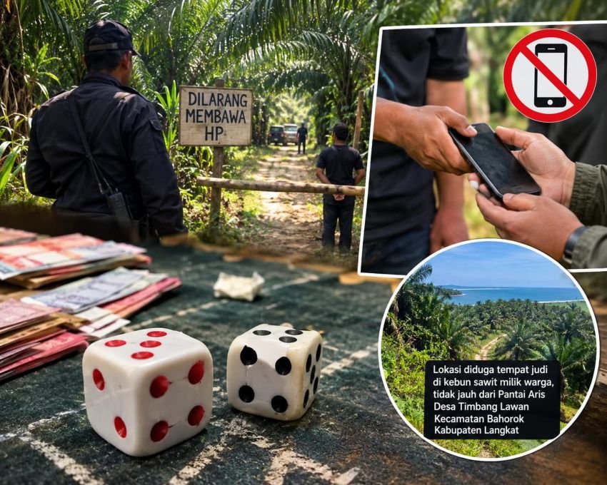 Dugaan Judi Dadu Besar Kecil di Bahorok Bebas Beroperasi, Pengunjung Disebut Wajib Serahkan  Smartphone