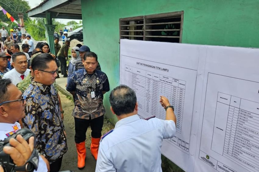 RICO WAAS MULAI PROGRAM 1.000 LPJU MEDAN UTARA DAPAT 183 TITIK, TAHUN DEPAN DITARGETKAN 5.000