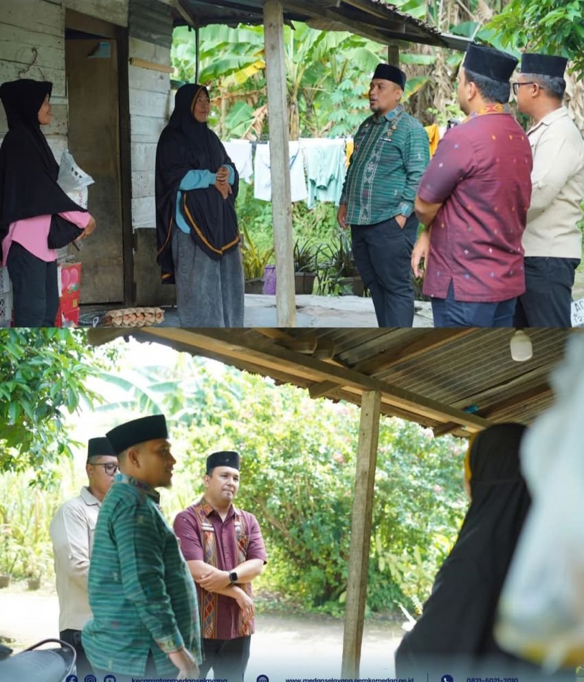 Dayang Berkah Medan Selayang Berbagi Sedekah Kepada Warga Lansia Di Kelurahan Tanjung Sari