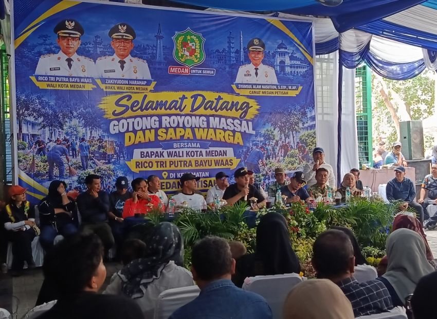 Rico Waas Turun Langsung Dengarkan Keluhan Warga Medan Petisah, OPD Diminta Bergerak Cepat