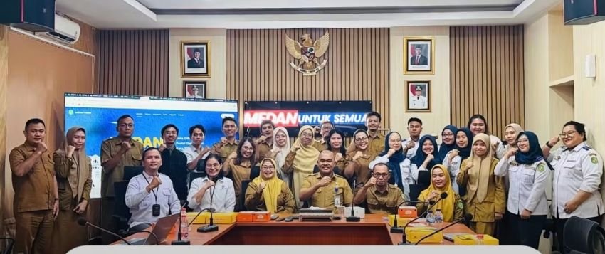 Perkuat Integrasi Data Antar-OPD, Dinas SDABMBK Kota Medan Gelar Bimtek Dan Sosialisasi Medan Satu Data