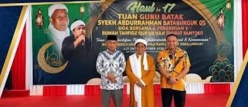 Kepala Imigrasi Kelas II TPI Belawan Hadiri Peringatan Haul ke 17 TGB