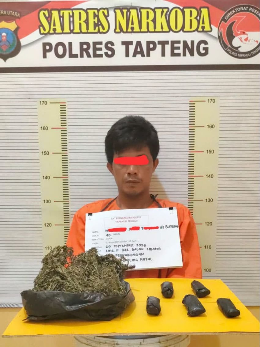 Ortu Siapa yang tak Stres, Saksikan Anak Dibawa Polisi Karena Simpan Setengah Kg Ganja di Ember Cat