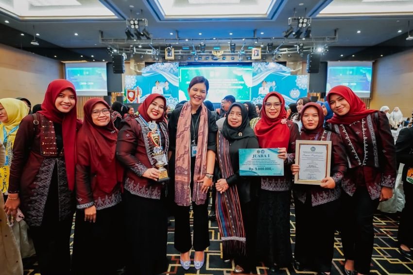 TP PKK Deli Serdang Juara I Lomba Vlog KILAS 2026 Tingkat Provinsi