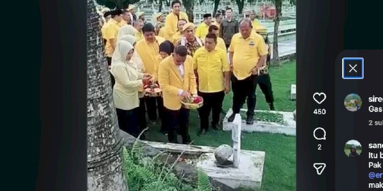 Viktor Silaen Dikecam Usai Terekam Injak Makam Pahlawan di TMP Medan, Dinilai Tak Beradab