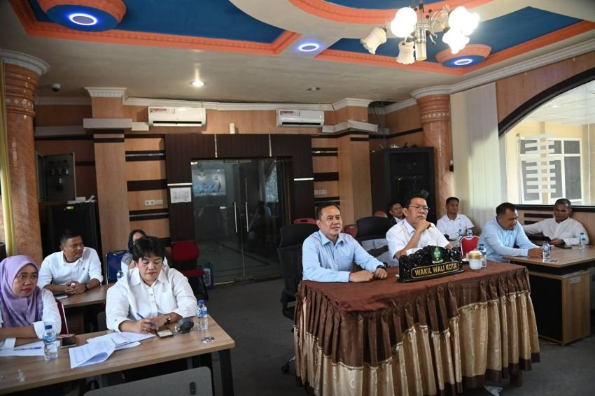 Wakil Wali Kota Sibolga Ikuti Rakor Nasional Percepatan Rehabilitasi Infrastruktur dan UMKM Pascabencana