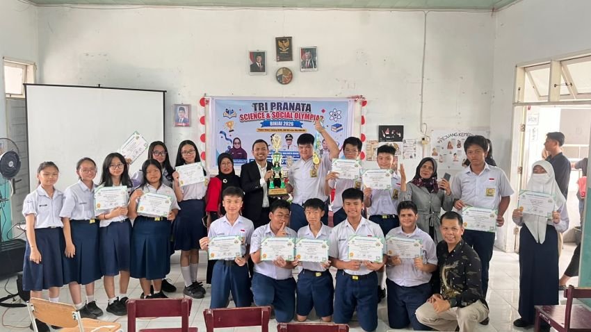Semangat Adu Prestasi 400 Pelajar se-Sumut Ikuti Tri  Pranata Science & Social Olympiad 2026