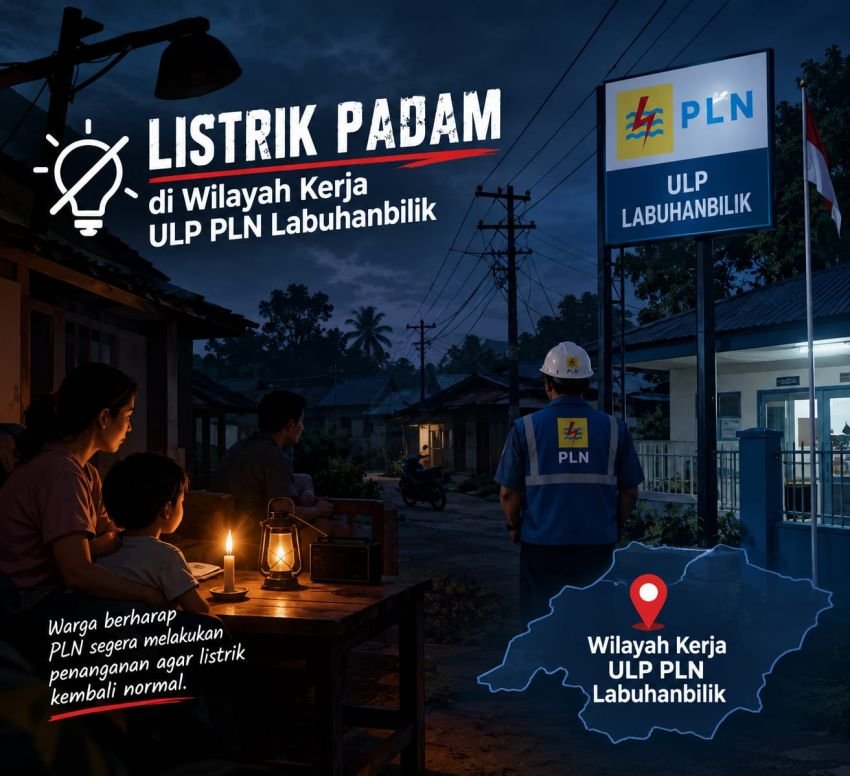 Dua Hari Listrik Padam di Sei Tampang, Warga Keluhkan Respons PLN &lrm;
