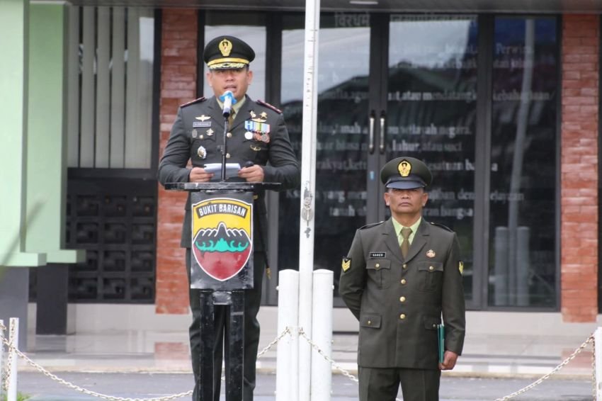Semangat Pengabdian dan Kebersamaan Warnai Peringatan HUT ke-81 TNI di Karo