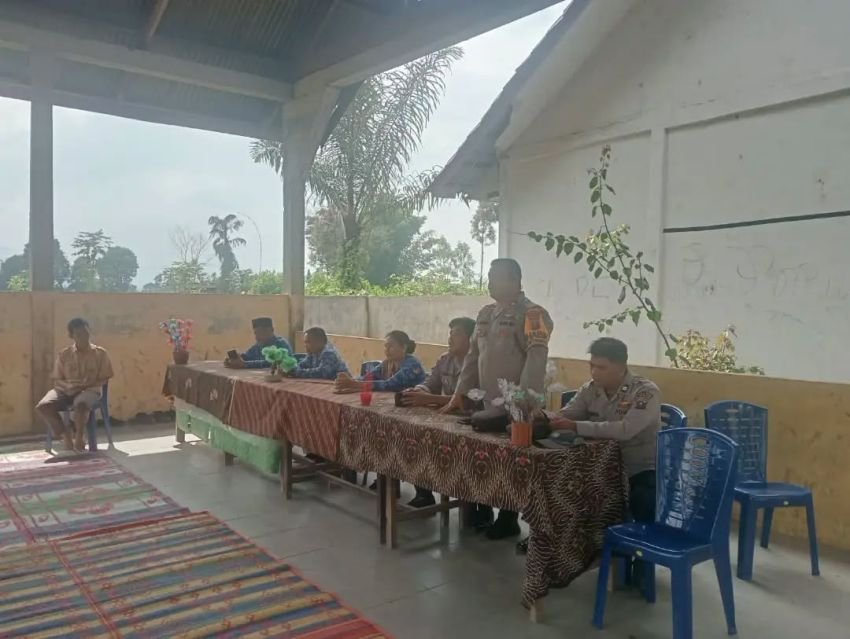 Polsek Barusjahe: Jangan Takut untuk Bercerita Kepada Guru