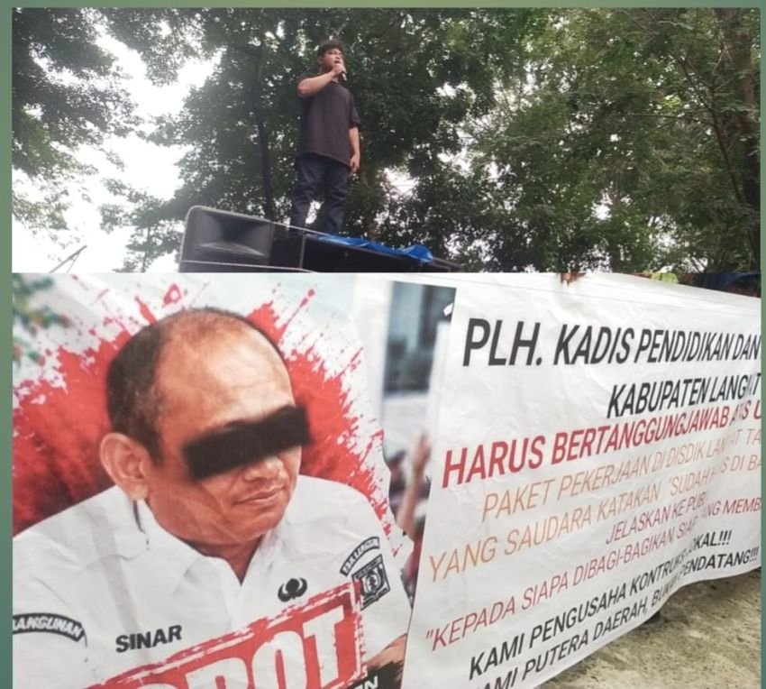 Pengusaha Konstruksi Lokal Bersama PERMADA Turun ke Jalan