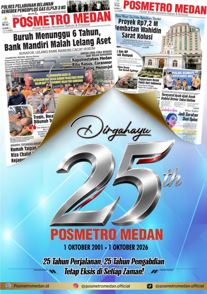 25 Tahun Posmetro Medan, Kenangan Mahadahsyat yang Tak Terlupakan