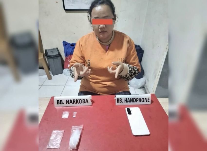 IRT di Tapung Hulu Diamankan, Dua Paket Sabu Diduga Ditemukan di Dekat Rumah