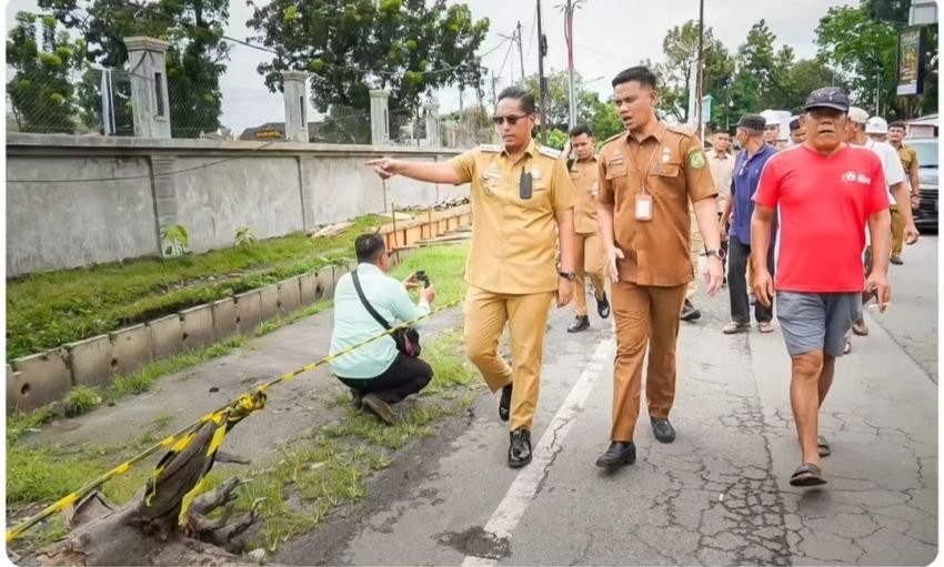Rico Waas Benahi Trotoar Juanda Dan Merak Jingga, Prioritaskan Kenyamanan Pejalan Kaki Dan Akses Disabilitas