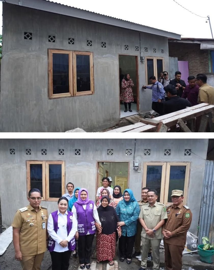 Tinjau 4 RTLH di Medan Kota , Rico Waas, Rumah harus Layak Huni
