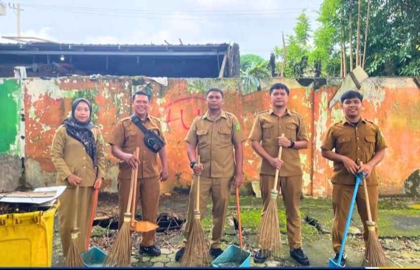 Perkimcikataru Medan Konsisten Gelar ASRI, Wujudkan Lingkungan Kantor Bersih, Rapi Dan Nyaman