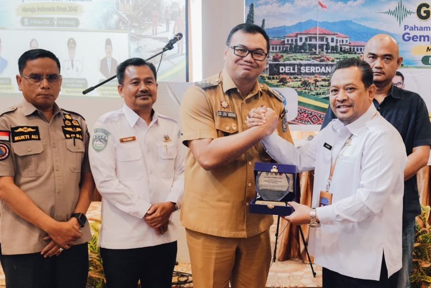 Bupati Deli Serdang Minta Edukasi Kebencanaan Menjangkau Seluruh Wilayah